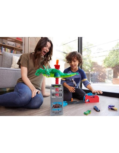 Hot Wheels Track attack of the dragon robotic TOYGJL13 Mattel | Futurartshop.com