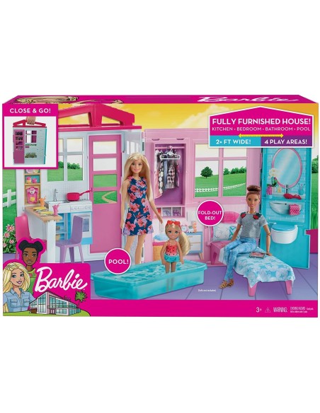 Barbie Loft casa vacanze con accessori TOYFXG54 Mattel | Futurartshop.com