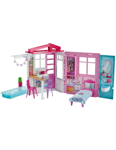 Barbie Loft casa vacanze con accessori TOYFXG54 Mattel | Futurartshop.com