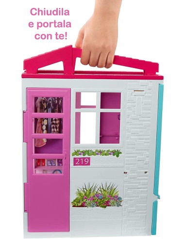 Barbie Loft casa vacanze con accessori TOYFXG54 Mattel | Futurartshop.com
