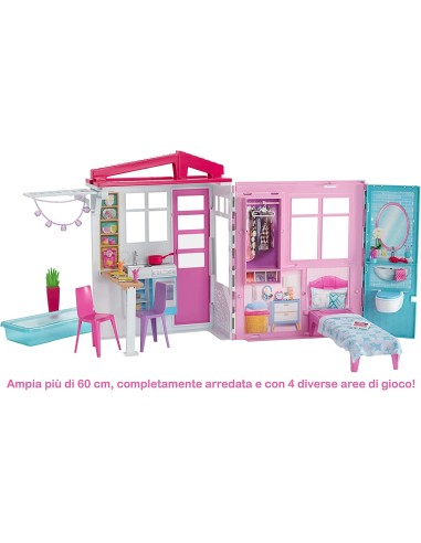 Barbie Loft vacation house with accessories TOYFXG54 Mattel | Futurartshop.com