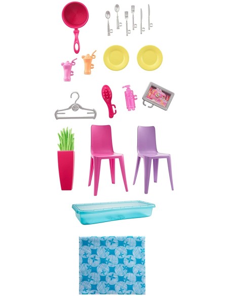 Barbie Loft vacation house with accessories TOYFXG54 Mattel | Futurartshop.com