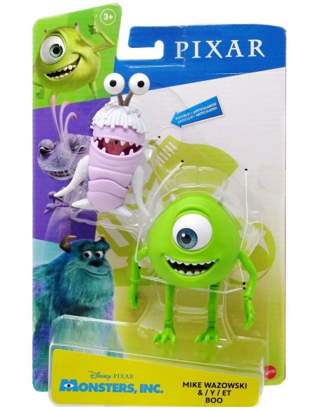 Disney Pixar Monsters, inc - Mike Wazowski and Y boo TOYGLX80/GLX81 Mattel | Futurartshop.com
