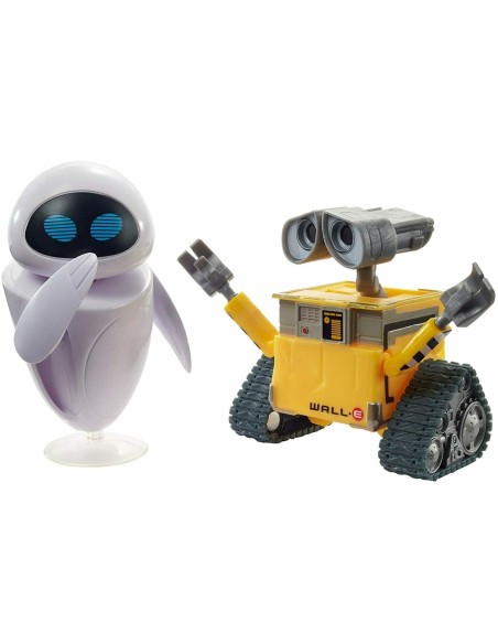 Disney Pixar Monsters, inc - Wall-e and Eve TOYGLX80/GLX86 Mattel | Futurartshop.com