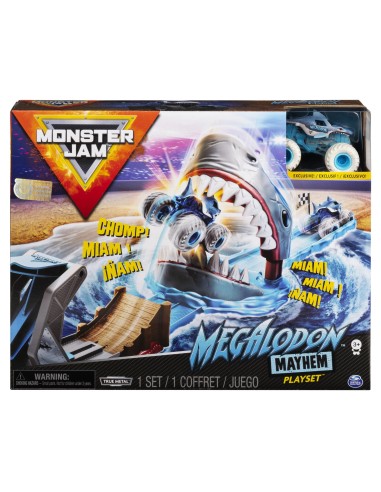Monster Jam - Set Megalodon mayhem con veicolo TOY6045029/20120790 Spin master | Futurartshop.com