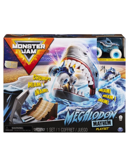 Monster Jam - Set Megalodon mayhem con veicolo TOY6045029/20120790 Spin master | Futurartshop.com