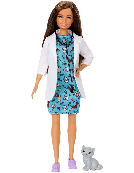 Barbie in Carriera - Veterinaria TOYDVF50/GJL63 Mattel | Futurartshop.com