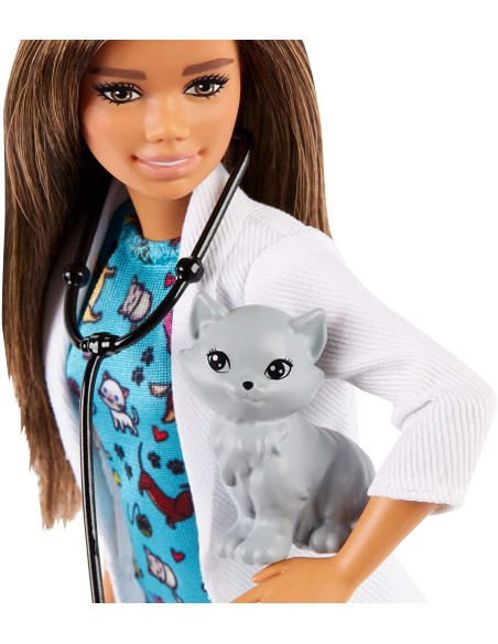 Barbie in Carriera - Veterinaria TOYDVF50/GJL63 Mattel | Futurartshop.com