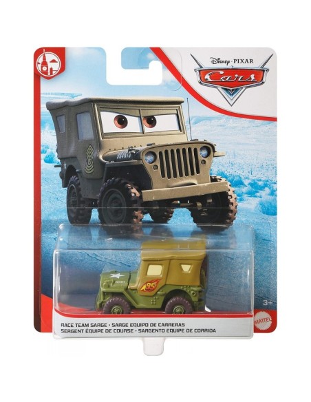Disney Pixar Cars 3 - Veicolo Race team sarge TOYDXV29/GKB21 Mattel | Futurartshop.com