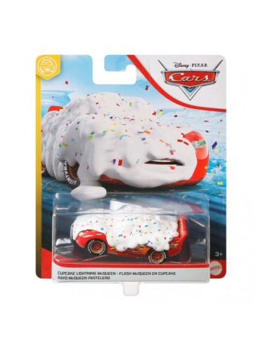 Disney Pixar Cars - veicolo Cupcake lightning McQueen TOYDXV29/GKB29 Mattel | Futurartshop.com