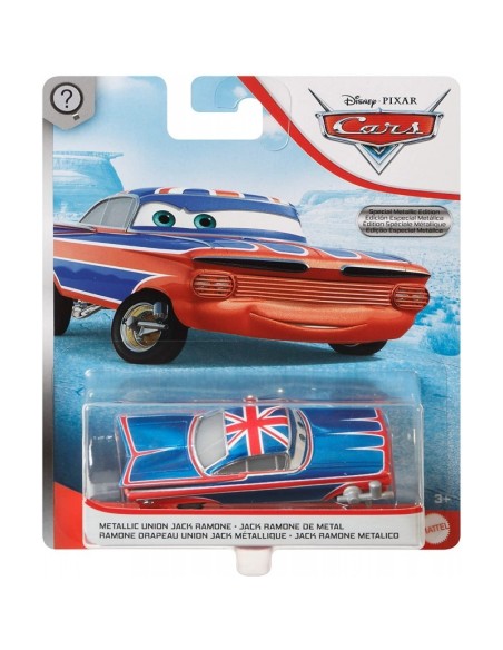 Disney Pixar Cars - Vehicle Metallic union jack ramone TOYDXV29/GJY89 Mattel | Futurartshop.com