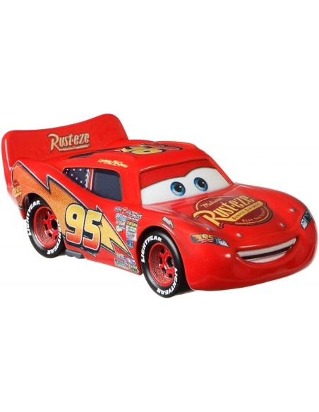 Disney Pixar Cars - Veicolo Lightning McQueen with sign TOYDXV29/GCC81 Mattel | Futurartshop.com