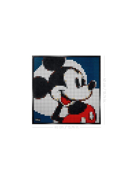 Lego Art 31202 - Disney's Mickey Mouse Topolino LEG6333058 Lego | Futurartshop.com