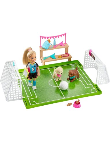 Barbie Chelsea set calcio con bambola TOYGHK37 Mattel | Futurartshop.com