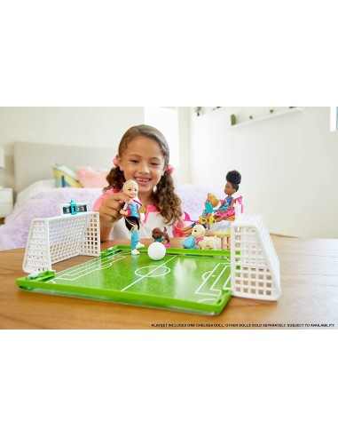 Barbie Chelsea set calcio con bambola TOYGHK37 Mattel | Futurartshop.com