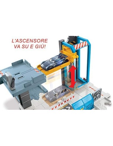 Disney Cars - Centro di messa a punto di Rust-Eze TOYGJW43 Mattel | Futurartshop.com