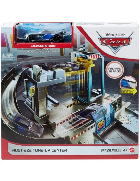 Disney Cars - Centro di messa a punto di Rust-Eze TOYGJW43 Mattel | Futurartshop.com
