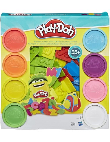 Play-Doh Set Stampini lettere e numeri TOY21018EU40 Hasbro | Futurartshop.com