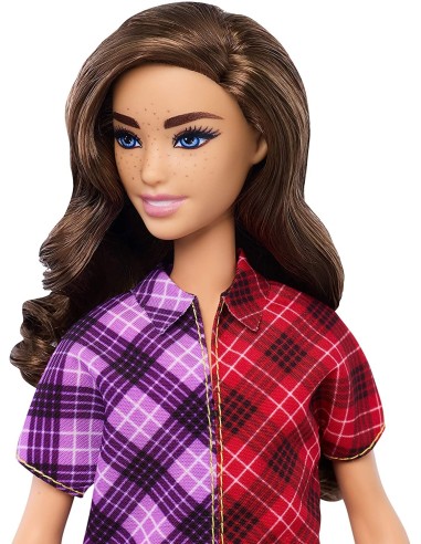 Barbie Fashionistas Bambola con abito a patch 137 TOYFBR37/GHW53 Mattel | Futurartshop.com