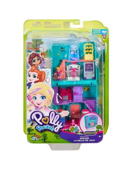 Polly Pocket Mini Playset Divertimento in Sala Giochi TOYGGC29/GFP41 Mattel | Futurartshop.com