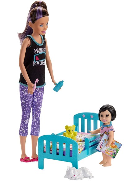 Barbie Babysitter Skipper con lettino TOYFHY97/GHV88 Mattel | Futurartshop.com