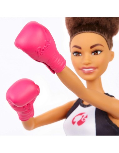 Barbie in carriera - Bambola Pugile TOYDVF50/GJL64 Mattel | Futurartshop.com