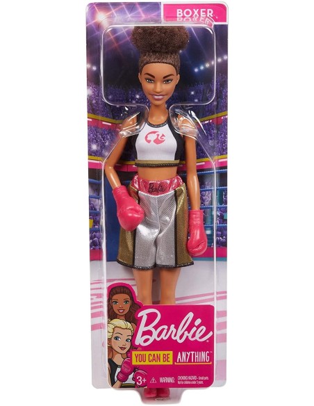 Barbie in carriera - Bambola Pugile TOYDVF50/GJL64 Mattel | Futurartshop.com