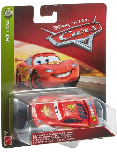 Disney Pixar Cars Vehicle Lightning McQueen racing tires MATDXV29/FLM20 Mattel | Futurartshop.com