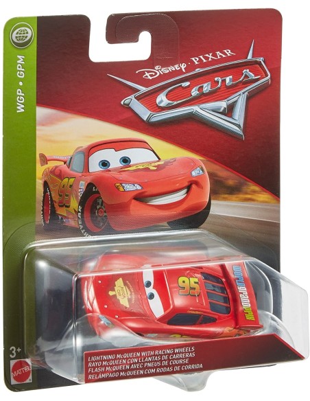 Disney Pixar Cars Vehicle Lightning McQueen racing tires MATDXV29/FLM20 Mattel | Futurartshop.com