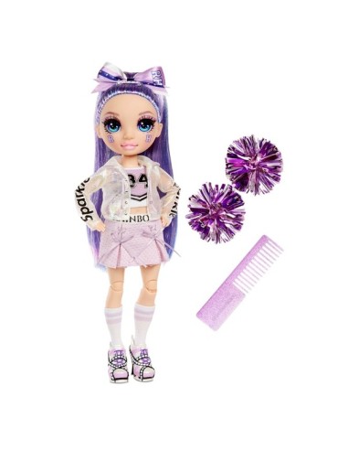 Rainbow High Cheerleader Bambola - Violet Willow viola MGA572084 MGA | Futurartshop.com