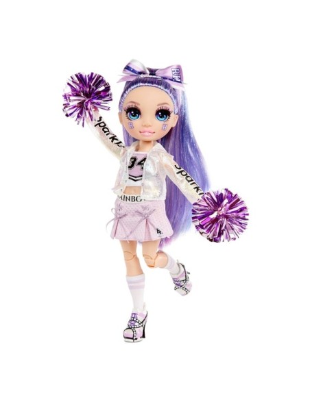 Rainbow High Cheerleader Doll - Violet Willow violet MGA572084 MGA | Futurartshop.com