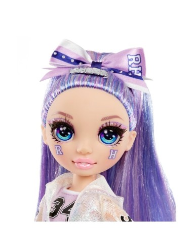 Rainbow High Cheerleader Bambola - Violet Willow viola MGA572084 MGA | Futurartshop.com