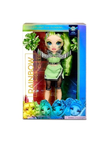 Rainbow High Cheerleader Doll - Jade Hunter green TOY2007402 MGA | Futurartshop.com