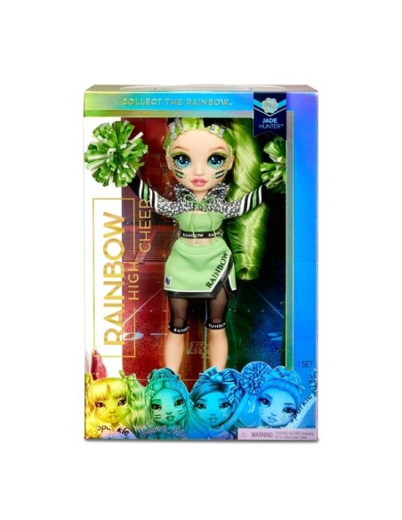 Rainbow High Cheerleader Doll - Jade Hunter green TOY2007402 MGA | Futurartshop.com