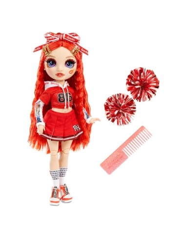 Rainbow High Cheerleader Bambola - Ruby Anderson rossa TOY2007401 MGA | Futurartshop.com