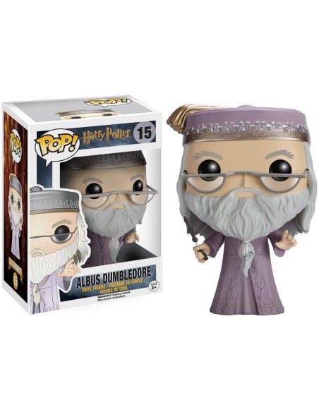 PoP Harry Potter Vinyl Figure Albus Dumbledore with Wand 15 4M05891 Funko | Futurartshop.com
