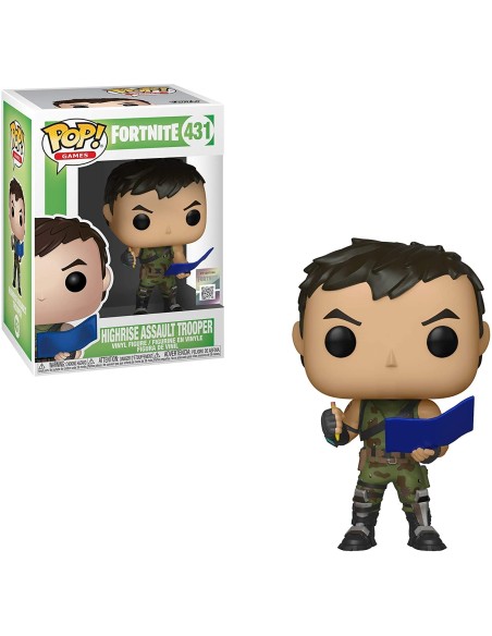 PoP Fortnite Highrise assault Trooper 431 4M34465 Funko | Futurartshop.com