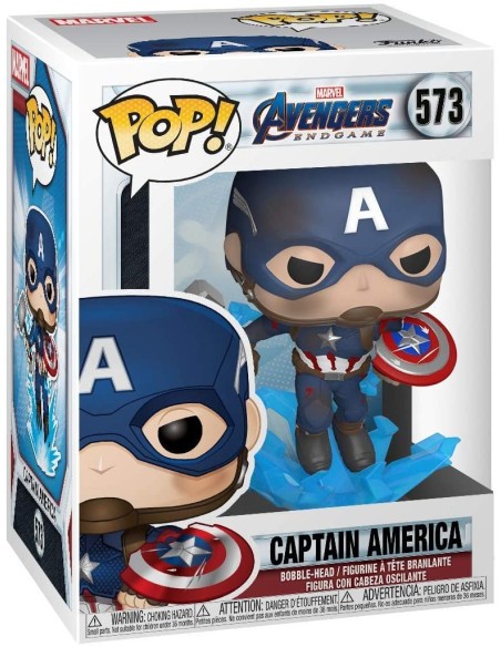 PoP Avengers EG Captain America 573 4M45137 Funko | Futurartshop.com