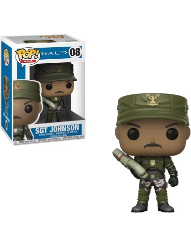 PoP Halo Sergeant Johnson 8 MAG30101 Funko | Futurartshop.com