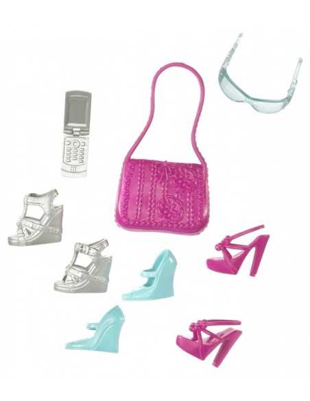 Barbie Fashionistas Glam Scarpe e Accessori 166389 Mattel | Futurartshop.com