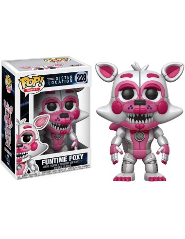 PoP Five Nights At Freddy's Sister Location Funtime Foxy 228 MAG14062 Funko | Futurartshop.com
