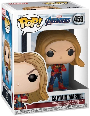 PoP Avengers EG Captain Marvel 459 4M36675 Funko | Futurartshop.com