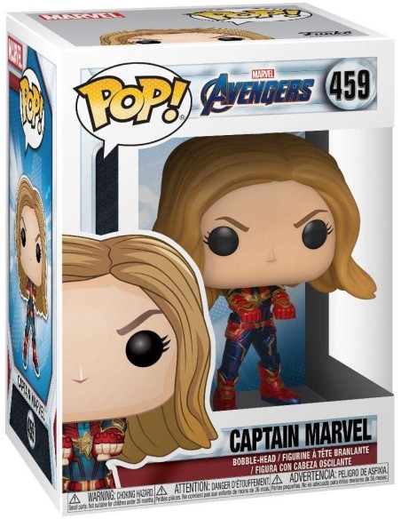 PoP Avengers EG Captain Marvel 459 4M36675 Funko | Futurartshop.com