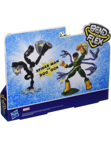 Marvel Spiderman Vs Doc Ock Bend Flex dual pack HASF0239 Hasbro | Futurartshop.com