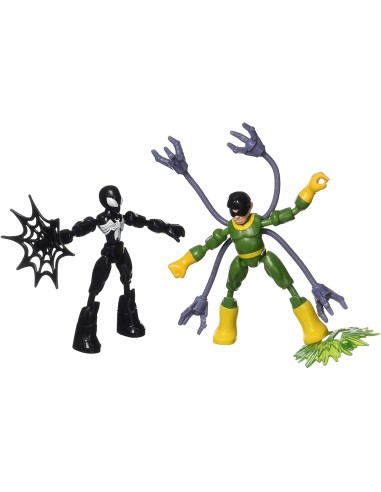 Marvel Spiderman Vs Doc Ock Bend Flex dual pack HASF0239 Hasbro | Futurartshop.com