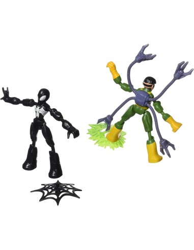 Marvel Spiderman Vs Doc Ock Bend Flex dual pack HASF0239 Hasbro | Futurartshop.com