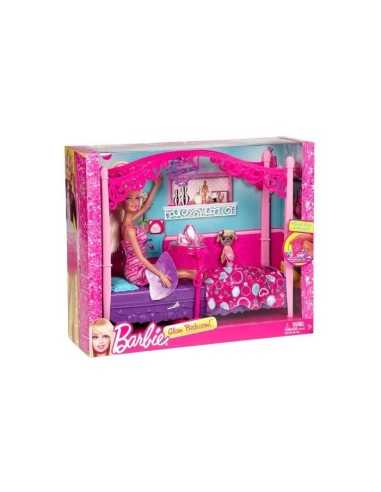 Barbie e i suoi arredamenti - letto con baldacchino 2122334300323 Mattel | Futurartshop.com