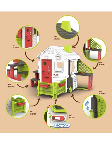 Cottage Jura Lodge adjustable SIM7600810500 Smoby | Futurartshop.com