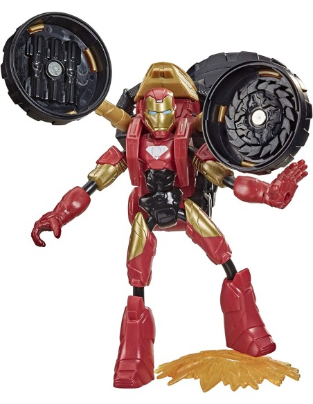 Avengers Bend and Flex Rider Iron-Man 2 in 1 HASF02445L00 Hasbro | Futurartshop.com