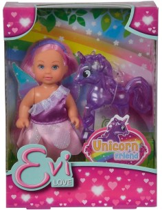 Doll Evi love Unicorn friend SIM105733211 Simba Toys | Futurartshop.com